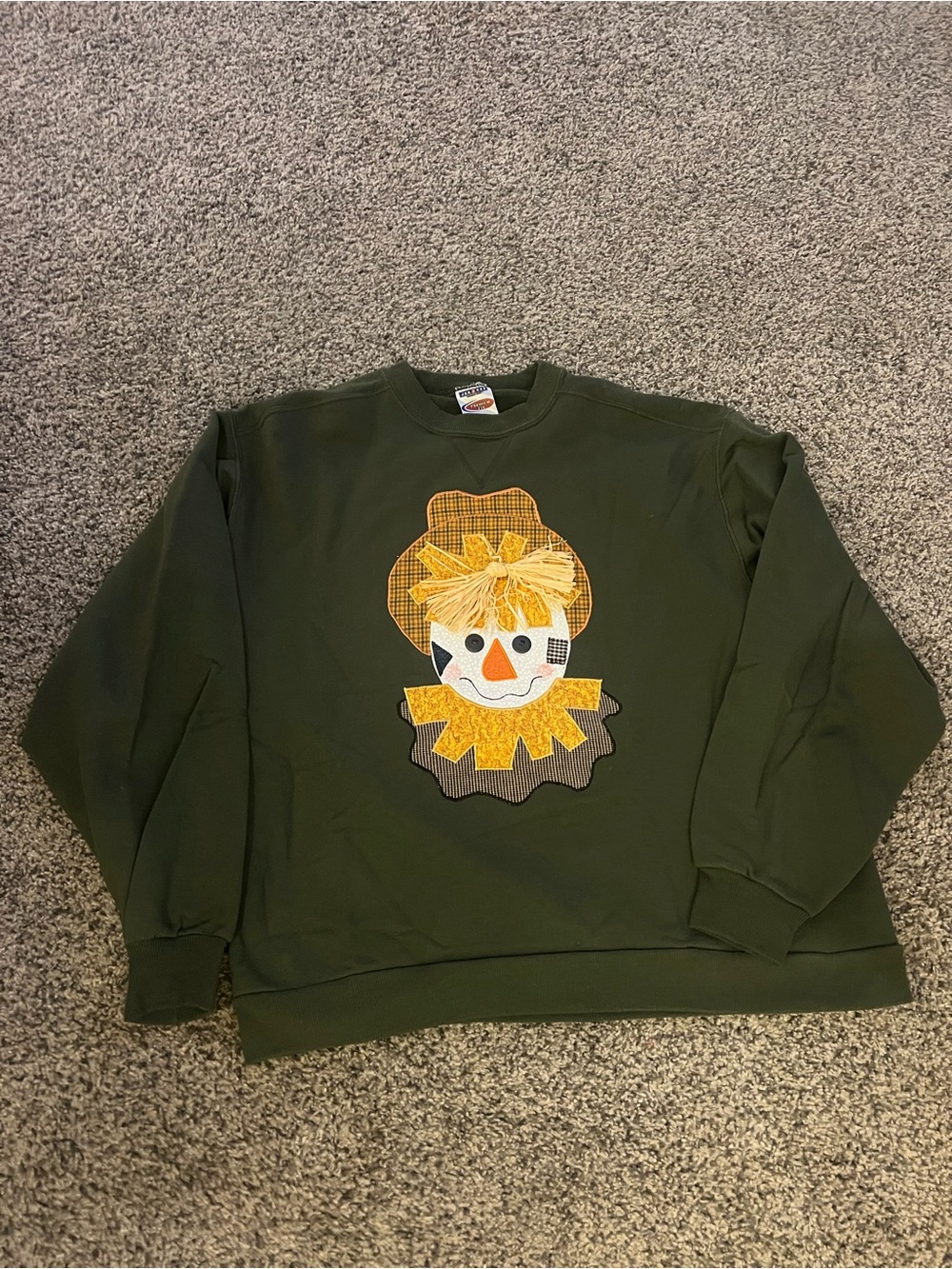 Vintage Fall Scarecrow Sweatshirt